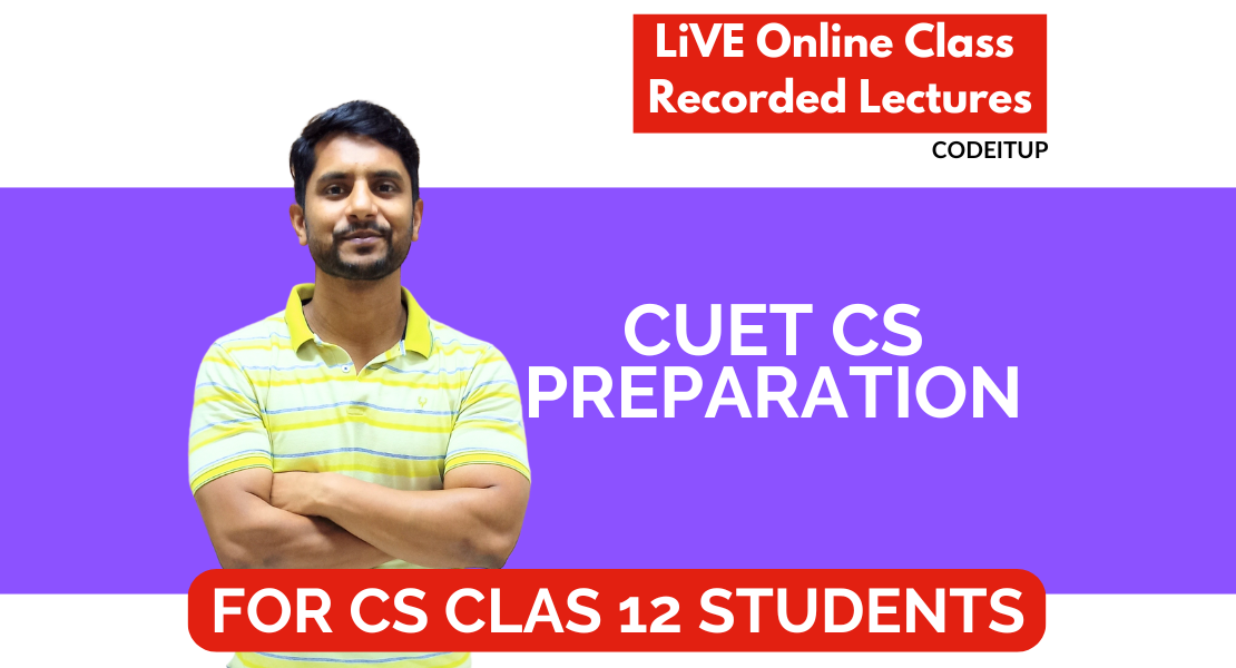 CUET CS PREPARATION By Anand Sir